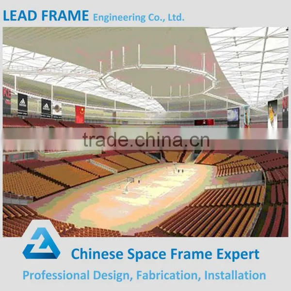 Solid Steel Structure Truss Roof for Tennis Court photo-5
