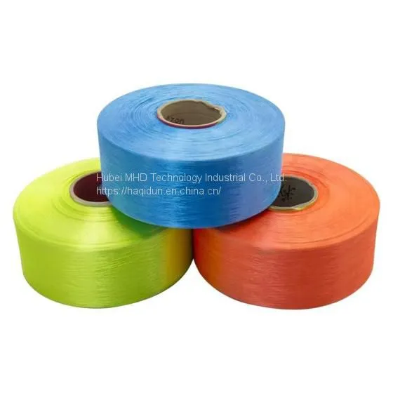 Dope Dyed Polyester Poy Black Color 250d/48f SD Yarn for Dty