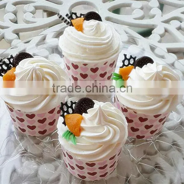 Sweet Time Cupcake Liners Cups Cases, Paper Cake Mini Baking Cup Decorative Wedding Party Favors photo-6