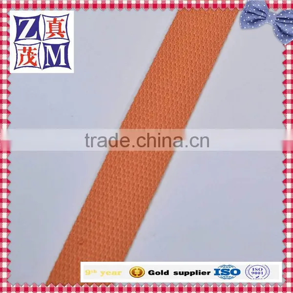 20mm Orange Color Polyester Ribbon photo-4