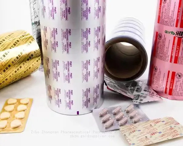 Aluminum Foil Blister Packaging Pills For Capsule photo-2
