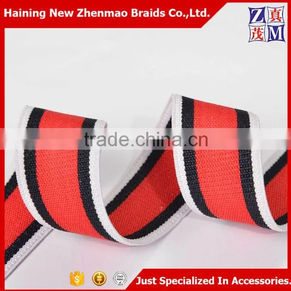 Wholesale Woven Color Elastic Tape for Shoes