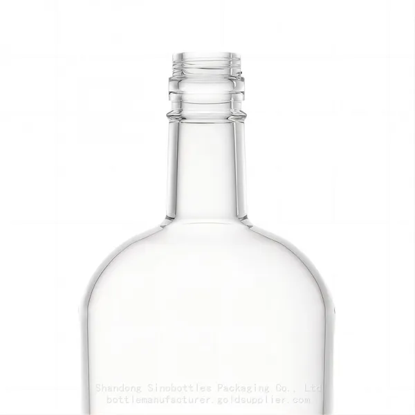 1000ml 850g Screw Top Glass Rum Distillery Custom Bottle Gold Supplier SinoBottles Packaging photo-4