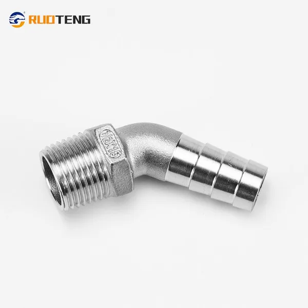 [RUOTENG] Sanitary Stainless Steel Pipe Light Single 2PC Pin Clamp 1/2