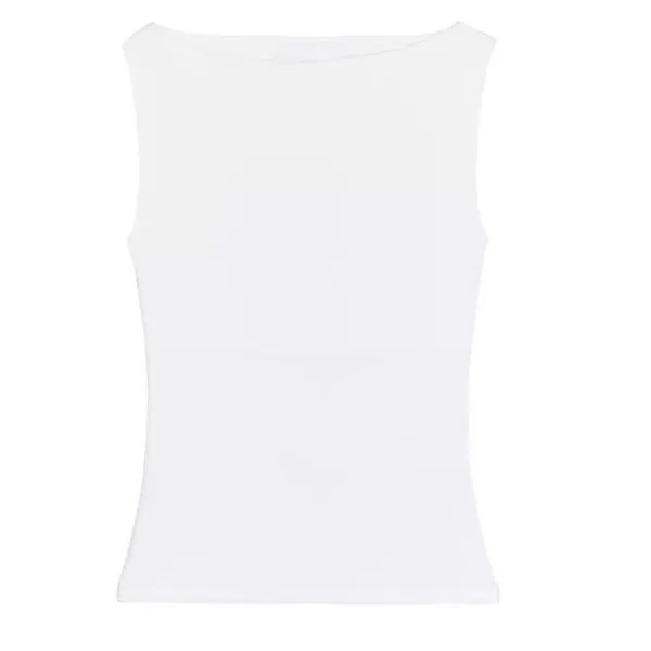 Slim Fit and Slimming Short Sleeveless Vest T-shirt Top for Women, 25 New Styles photo-3