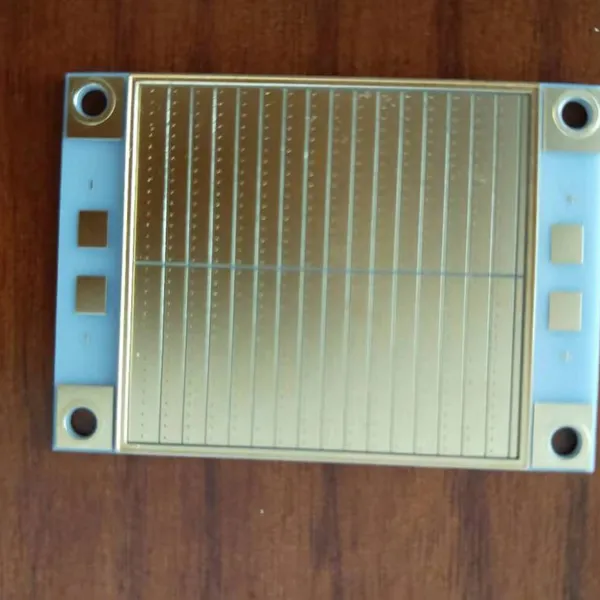 2-layer aluminum nitride ceramic controlled deep step ceramic PCB