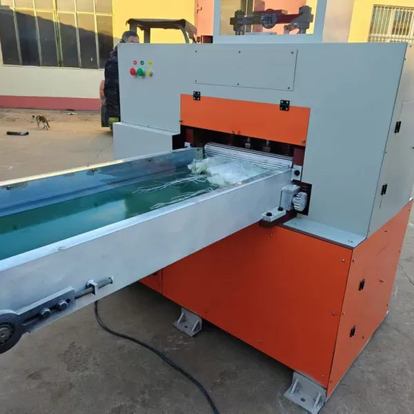Fiberglass Cutting Machine High Speed Carbon Fiber Tow Chopper Chop Machine Polyester Fiberglass Cutting Machine photo-4