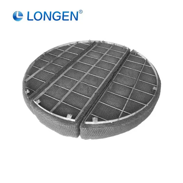 Factory Customized Demister Pad, Stainless Steel Knitted Wire Mesh Mist Eliminator for Sales photo-6