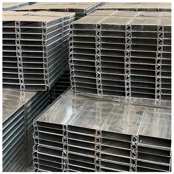 1.5mm 2mm 3mm Thick Metal Deck Sheet No-cast Concrete Galvanized Floor Decking for Steel Structure photo-2