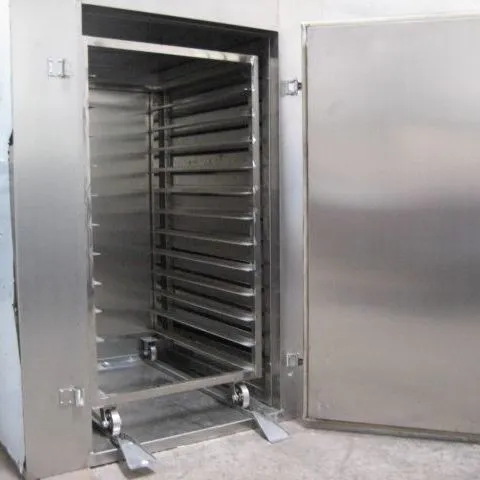 Industrial Hot Air Circulation Dish Dryer Plum Pepper Vegetable Hot Air Circulating Food Industrial Tray Dryer photo-2