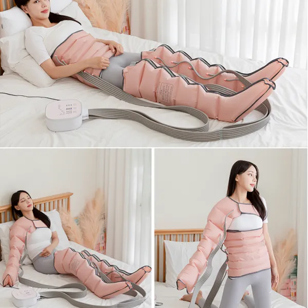 6 Airbags Lymphatic Drainage Compression Massager Full Body Use MH-A82 photo-5