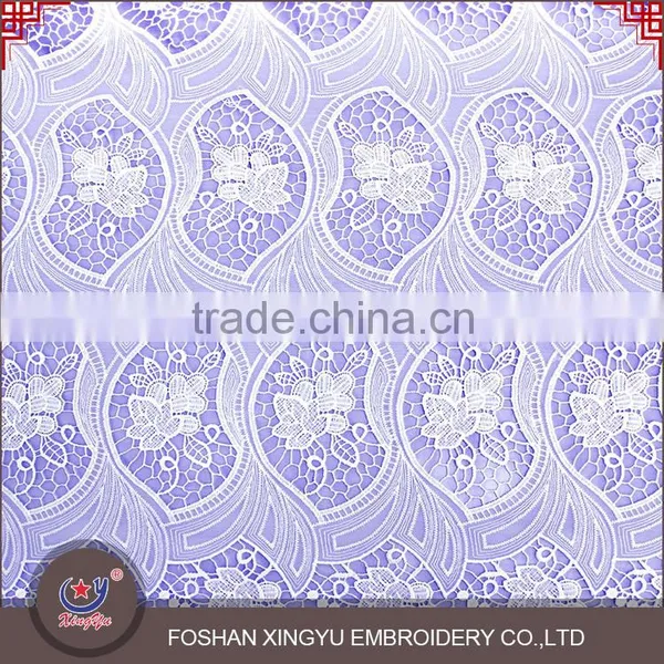 Woman Garment Accessories Transparent Micro Fiber Polyester White 130-135cm Width Mesh Lace Fabric photo-2