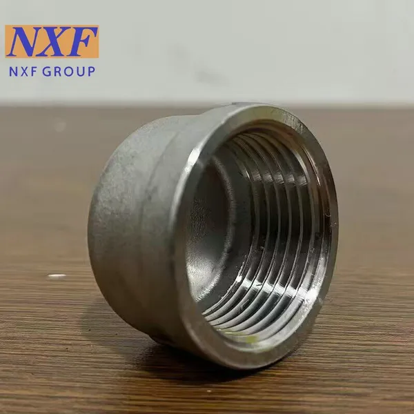 NXF UNS N10276 2.4819/NiMo16Cr15W/C276 OD DN15-1200 Class 3000-9000 Nickel Alloy Forging Technology Threaded Cap photo-2