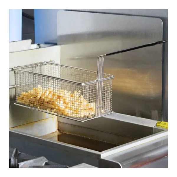 Manufacturer Sells Wholesale Metal Mesh Baskets for American Snack French Fries Racks,for Use in Tea Preparations and Fried Foods.