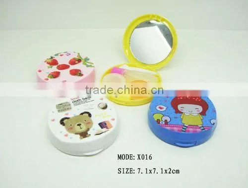 Walmart Gold Supplier Metal Contact Lens Case Contcat Lens Case,pig Contact Lens Case