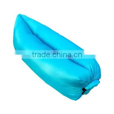 High Quality Waterproof Inflatable Lounger Portable Laybag for Camping Beach photo-3