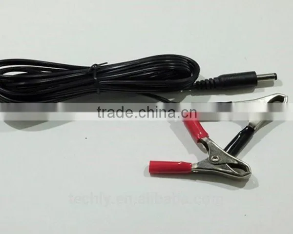 CAR Cable Hardware Spot Battery Clip 10A and 5.5x2.1 DC Jack Power Cable photo-3