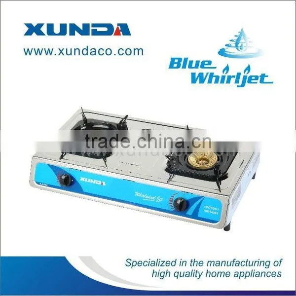 Xunda Best Seller 2 Burner Gas Cooker