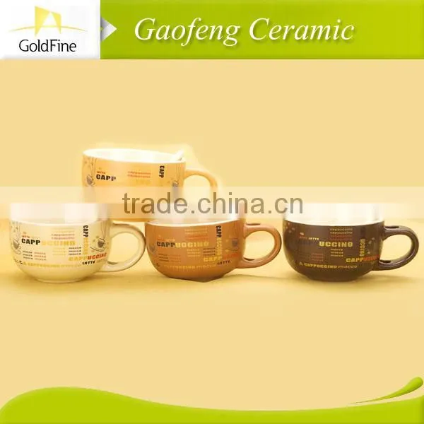 One Handle Stoneware Soup Mug