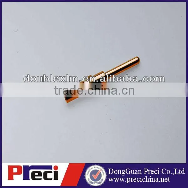 brass shaft gold plated contact pin