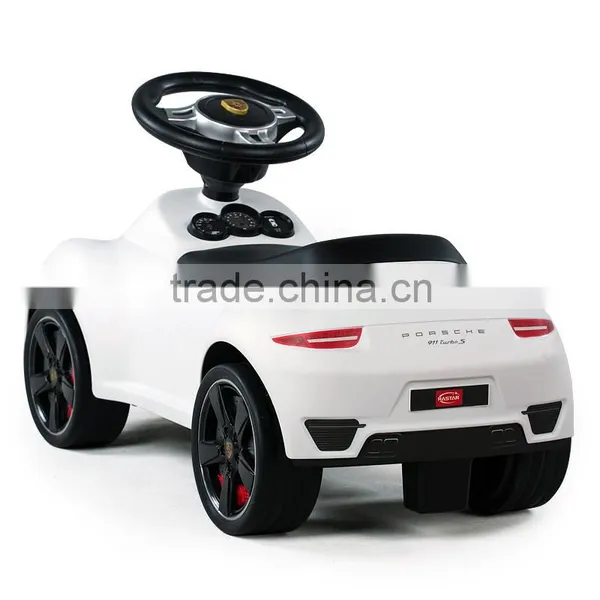 No Need Power Use Foot Pushing Licensed Ride on Car Porsche photo-2