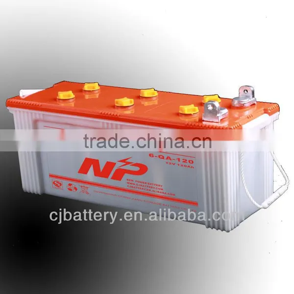 Silver Quality Lead Acid Dry Charged Storage Car Battery N120 12V120Ah