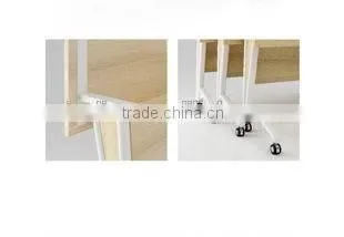 Latest Modern Design Moving Folding Frame Training Table With Wooden Top photo-2