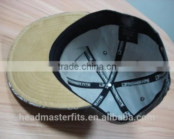 Custom 2016 Hot Sell Brim Printed Hats 6 Panel Flat Embroidery Gary Snapback Caps photo-4