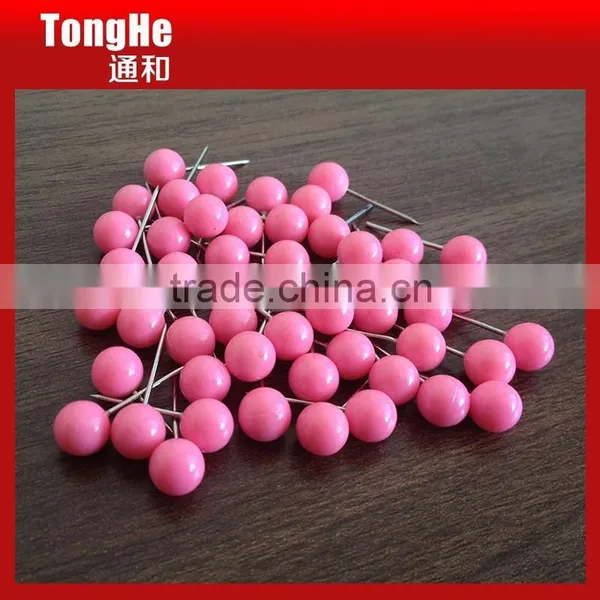 Cute Pink 6mm Ball Head Map Tacks photo-4