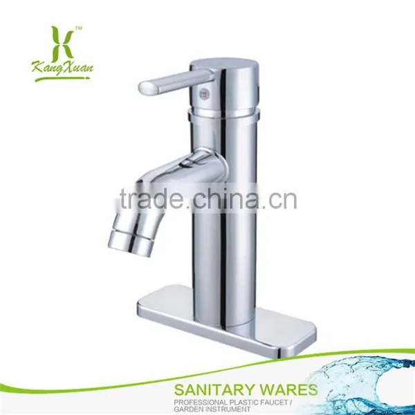 Single Handle Plastic Chrome Faucet
