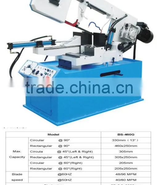 High Quality, Low Price of the Metal Band Sawing Machine