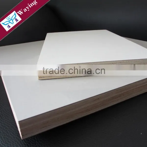 Indoor Usage and 9-Ply Boards Plywood Type White Melamine Sheet photo-6