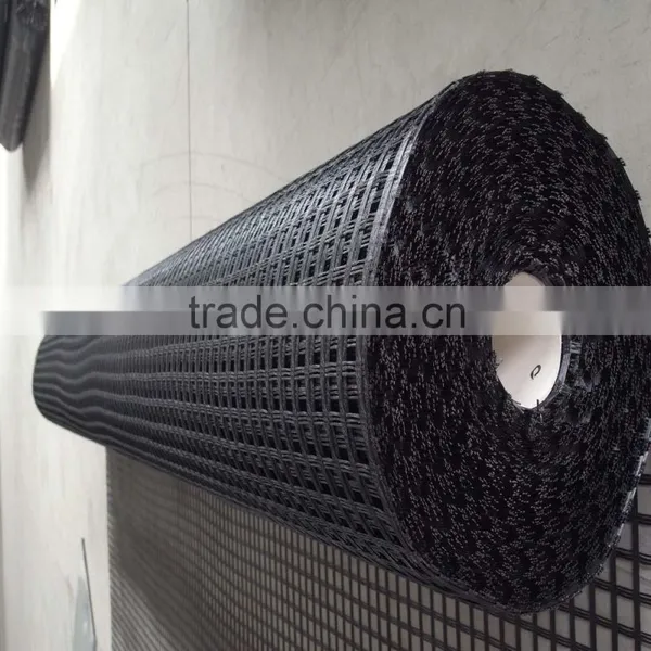 High Quality 13% Elongation Biaxial Water-soluble Polyester Geogrid With Certification CE,