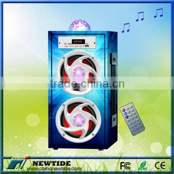 NT-WS002 Trade Assurance Supplier LED Wood Speaker photo-6