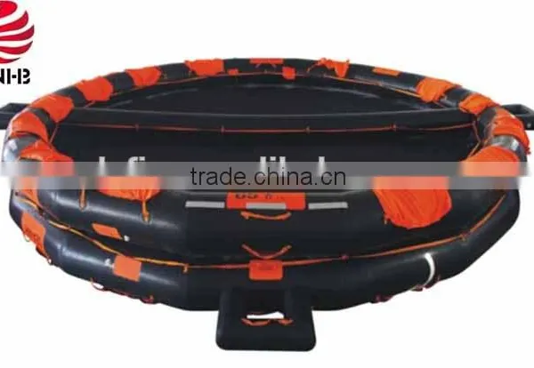 Marine SOLAS Approvd Life Saving Raft, K Type Open Reversible Inflatable Liferaft