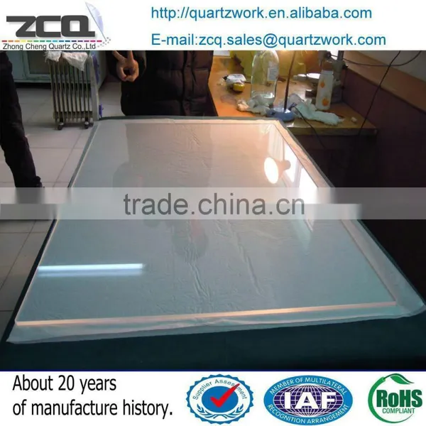 LED Large Opaque Quartz Glass Plate photo-5