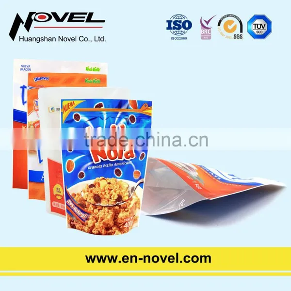Plastic Stand Up Pouch for Bakery Ingredients/Flour/Icing Sugar/Yeast