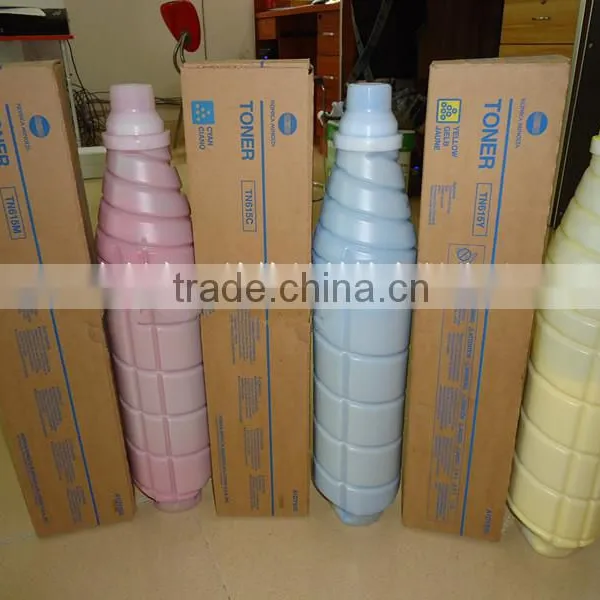Colour Compatible Copier Toner Powder Cartridge TN615 C6000 C7000 C8000