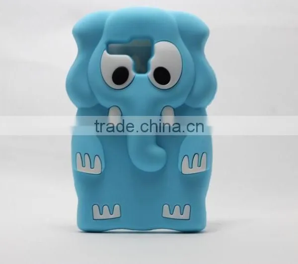The Lovely Elephant Silicone Case for Samsung S3(i9300)/S3 Mini photo-4