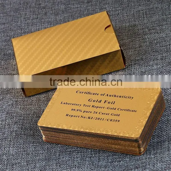 Custom Playing Card Game Plastic Gold Playing Cards Glossy Lamination Poker Cards Plastic Custom ---DH20608 Quality Choice photo-6