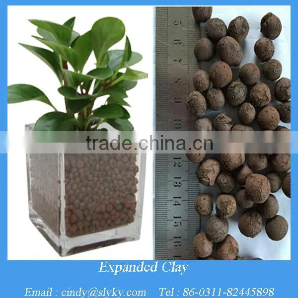 4-20 mm Red Clay Pellets Ball Fertilizer in Miniature Pot photo-2