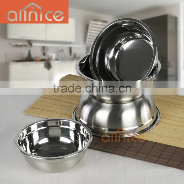 ALLNICE wholesale multiple sets condiment bowl/stainless steel pot/minxing bowl
