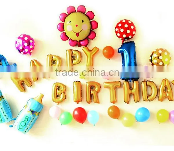 New! Foil Letter Foil Balloon Helium Balloon