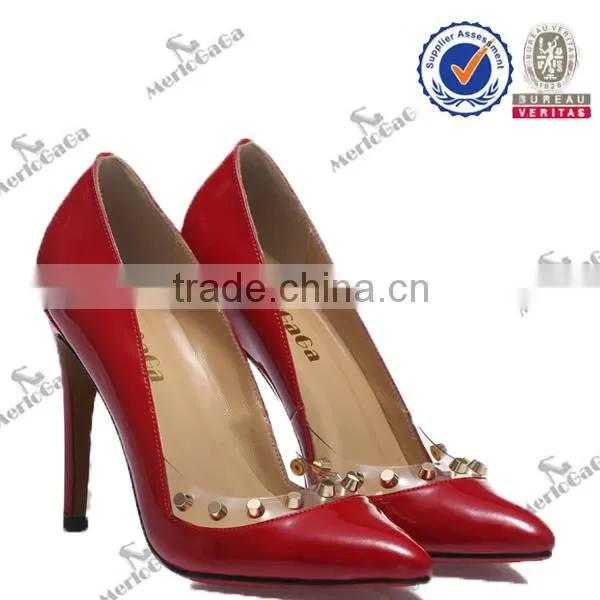 2015 Guangzhou Factory Real Leather Shose Women Winter Women Shoes