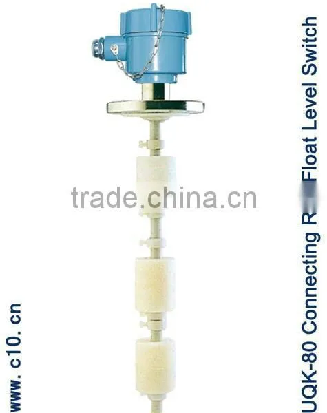 UQK80 continuous float level transmitter tank level indicator level sensor