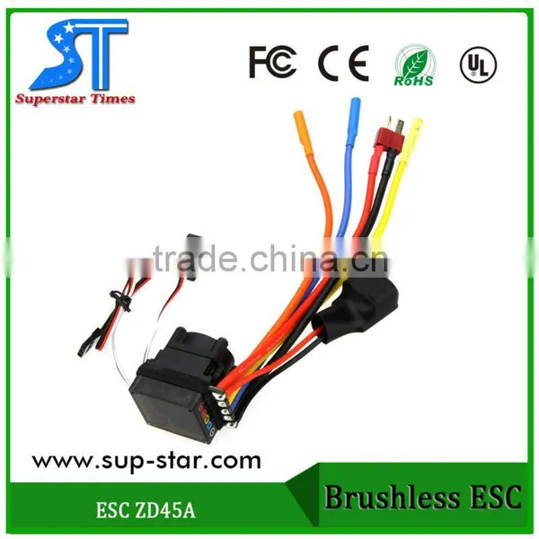 Original ZD Racing Spare Part Brushless 45A ESC for ZD Racing 1/10 RC Brushless Car photo-2