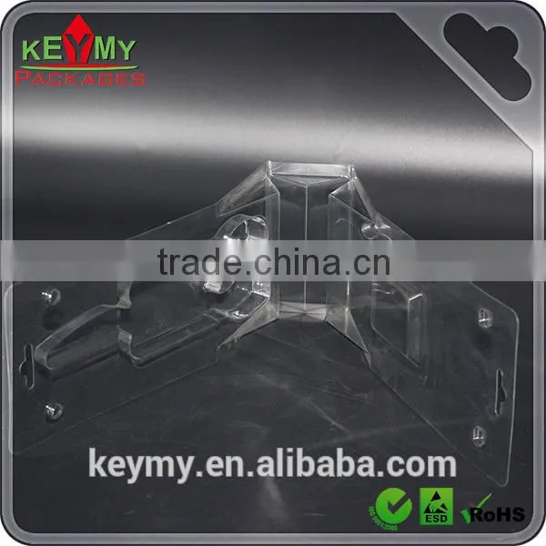 New Design High Quality Clear PVC/PET Virgin Raw Material Tri-fold Clamshell Blister Packaging,Tri-fold Blister Pack photo-5