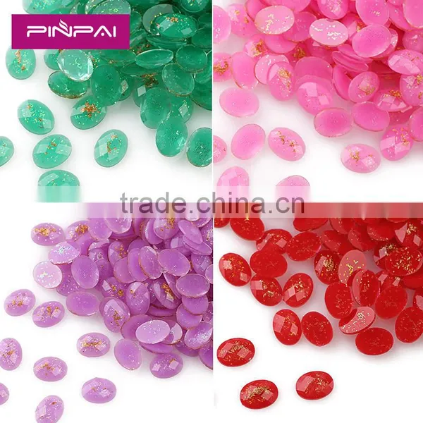 Nail Art Goldleaf in Round Glass Alloy Nail Art Decoration for Salon and DIY