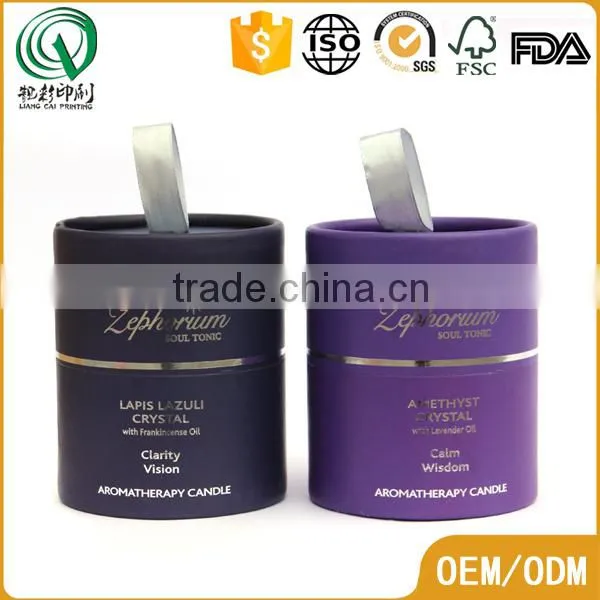 Hard Rolled Edge Round Cardboard Tube Containers for Coffee Tube Containers Packing