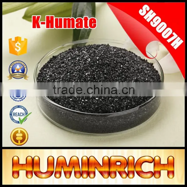 Huminrich Shenyang Black Shiny Crystal Potassium Humate Organic Fertilizer Silicon photo-4